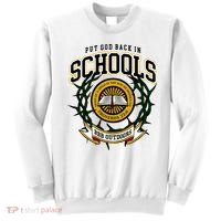 Zach Rushing Wearing Put God Back In Schools Sweatshirt thumb 0