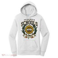 Zach Rushing Wearing Put God Back In Schools Women's Hoodie thumb 0