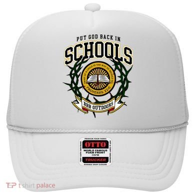 Zach Rushing Wearing Put God Back In Schools Hat