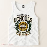 Zach Rushing Wearing Put God Back In Schools Tank Top thumb 2