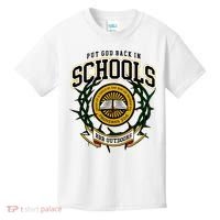 Zach Rushing Wearing Put God Back In Schools Kids T-Shirt thumb 0