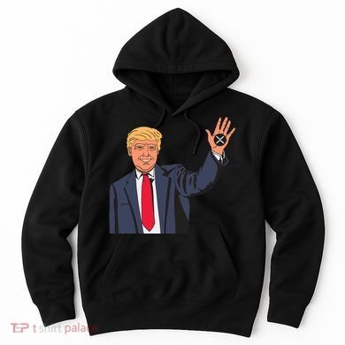 Zach Rector Wearing Trump Xrp Hoodie
