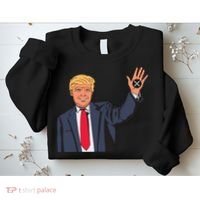 Zach Rector Wearing Trump Xrp Sweatshirt thumb 2