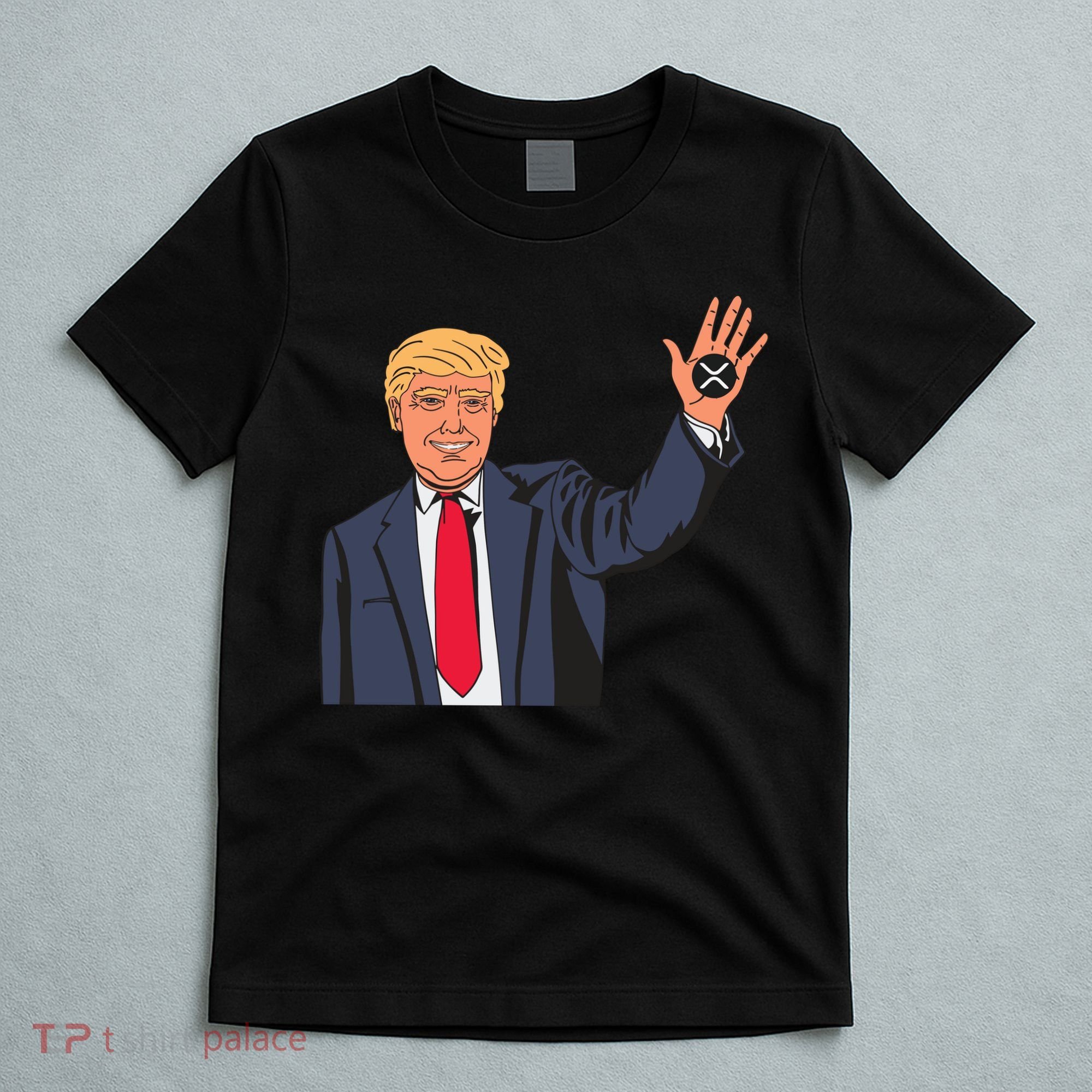 Zach Rector Wearing Trump Xrp T-Shirt