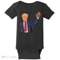 Zach Rector Wearing Trump Xrp Baby Bodysuit thumb 0