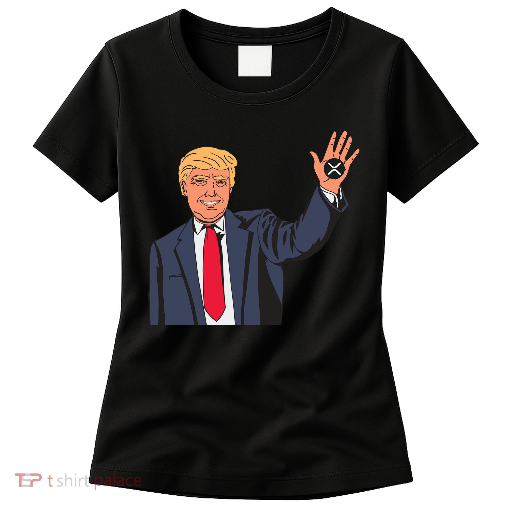 Zach Rector Wearing Trump Xrp Women's T-Shirt