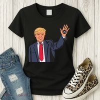 Zach Rector Wearing Trump Xrp Women's T-Shirt thumb 3