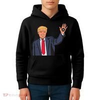 Zach Rector Wearing Trump Xrp Kids Hoodie thumb 4