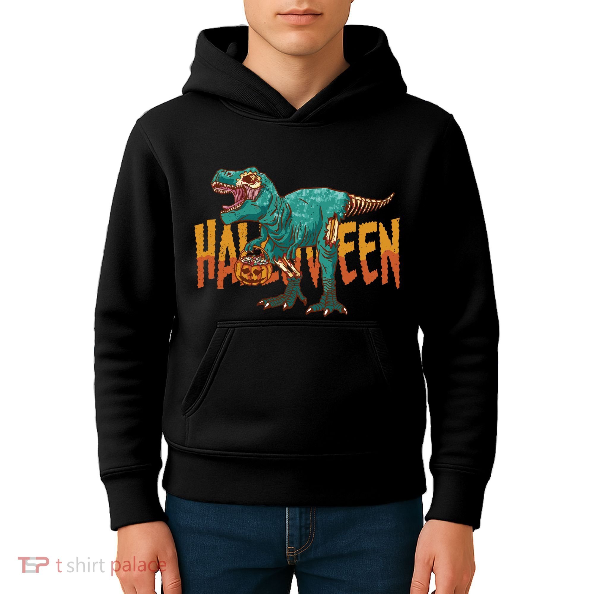 Zombie Rex Kids Hoodie
