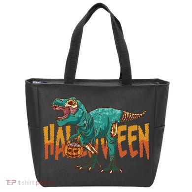 Zombie Rex Tote Bag