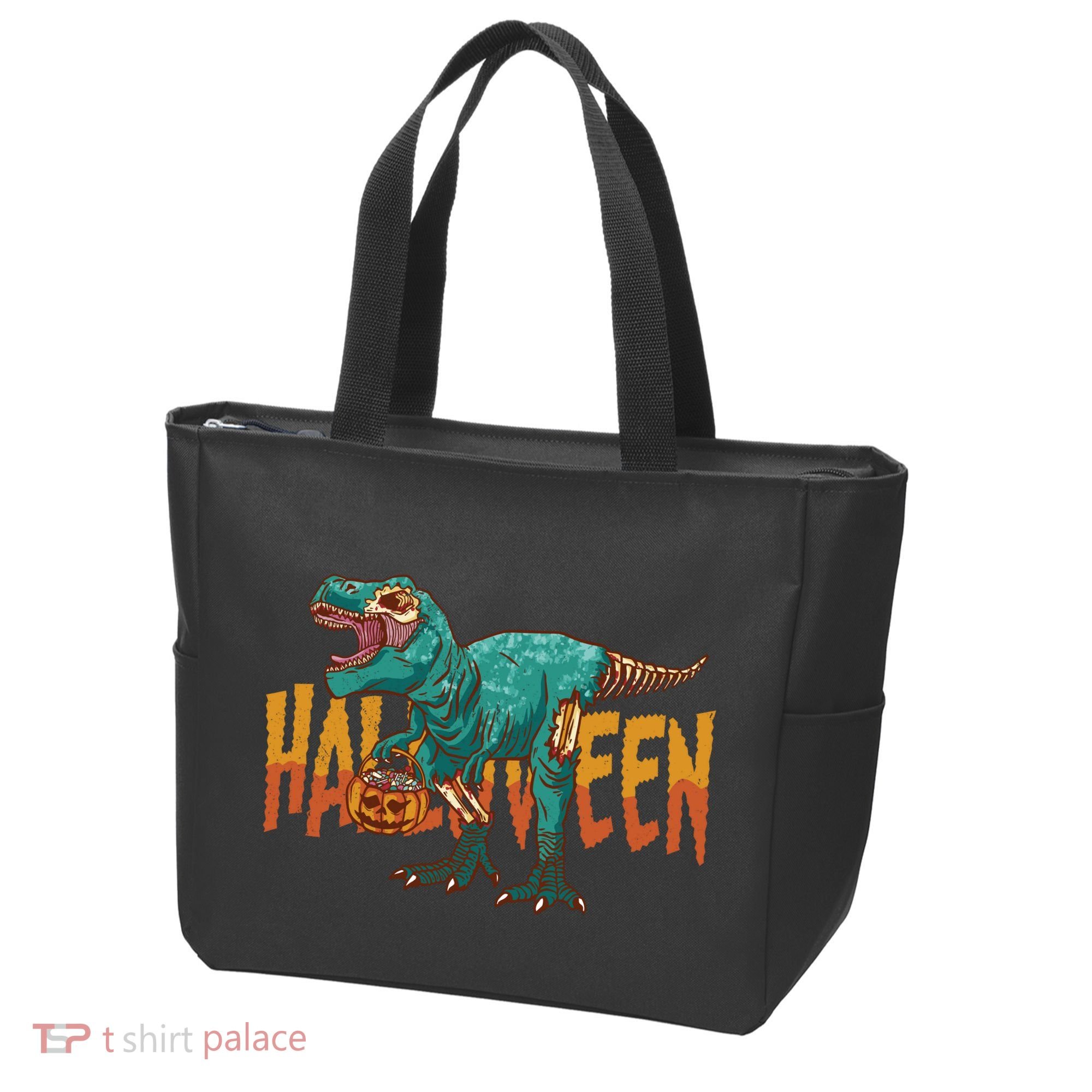Zombie Rex Tote Bag