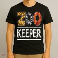 Zookeeper Safari Costume Adult Animal Print Zoo Keeper T-Shirt thumb 3