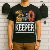 Zookeeper Safari Costume Adult Animal Print Zoo Keeper T-Shirt thumb 6