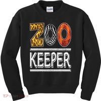 Zookeeper Safari Costume Adult Animal Print Zoo Keeper Kids Sweatshirt thumb 0