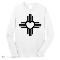 Zia Symbol Heart I Love New Mexico Long Sleeve Shirt thumb 0