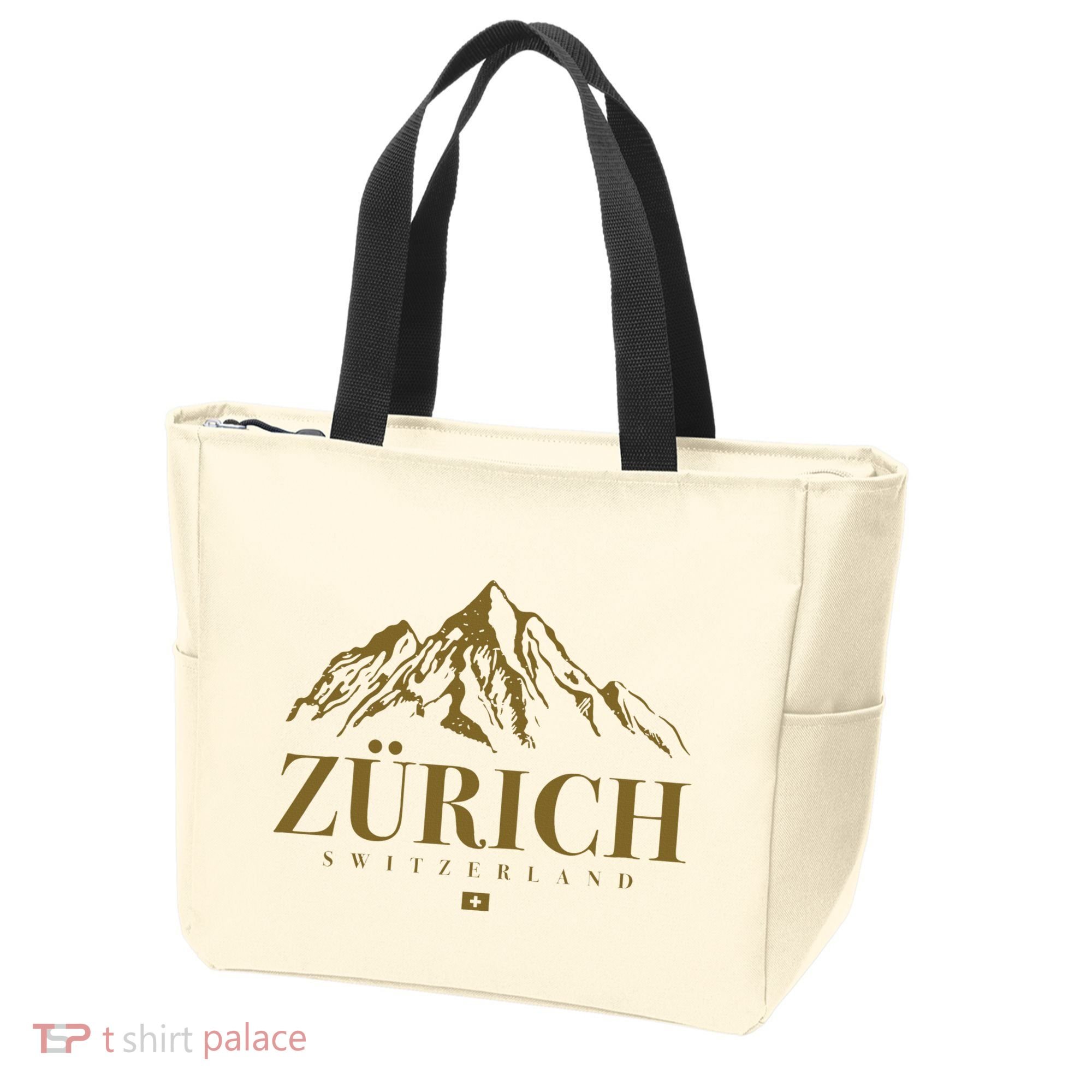 Zurich Switzerland Mountain Swiss Alps Tote Bag