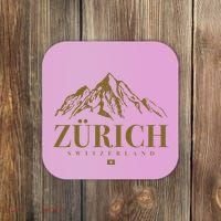Zurich Switzerland Mountain Swiss Alps Coaster thumb 0