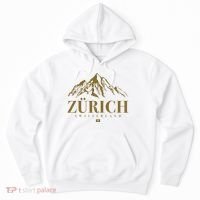 Zurich Switzerland Mountain Swiss Alps Hoodie thumb 0