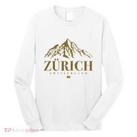 Zurich Switzerland Mountain Swiss Alps Long Sleeve Shirt thumb 0