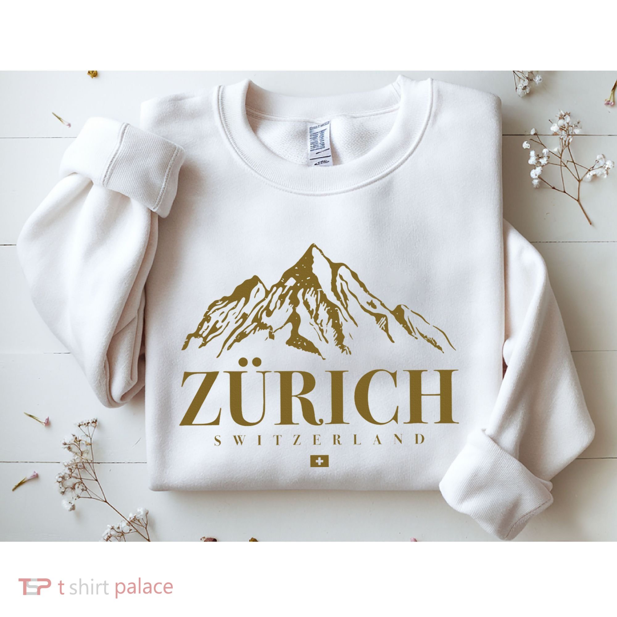 Zurich Switzerland Mountain Swiss Alps Sweatshirt