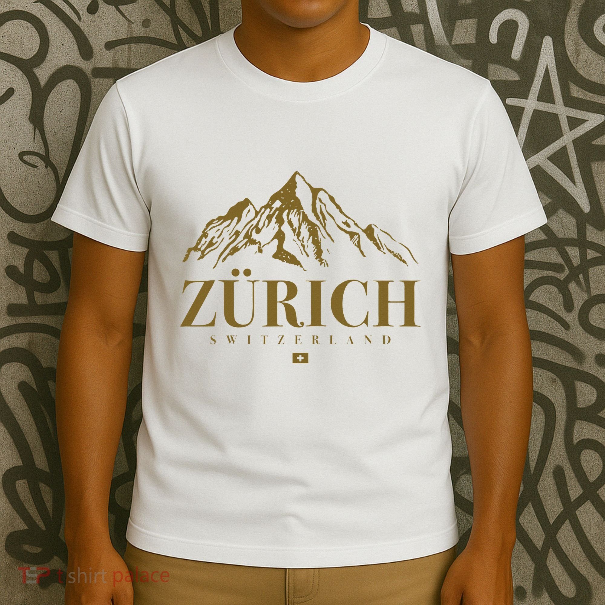 Zurich Switzerland Mountain Swiss Alps T-Shirt