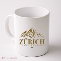 Zurich Switzerland Mountain Swiss Alps Coffee Mug thumb 0