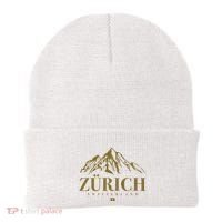 Zurich Switzerland Mountain Swiss Alps Beanie thumb 0
