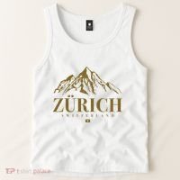 Zurich Switzerland Mountain Swiss Alps Tank Top thumb 2