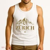 Zurich Switzerland Mountain Swiss Alps Tank Top thumb 3