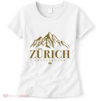 Zurich Switzerland Mountain Swiss Alps Women's T-Shirt thumb 0