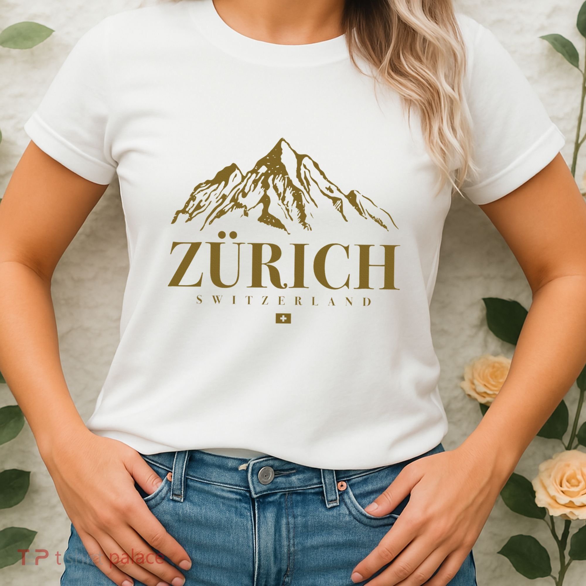 Zurich Switzerland Mountain Swiss Alps Women's T-Shirt