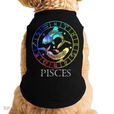 Zodiac Sign Pisces Doggie Tank