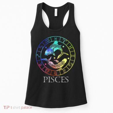 Zodiac Sign Pisces Women's Tank Top