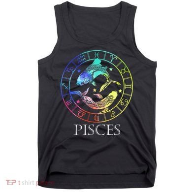 Zodiac Sign Pisces Tank Top