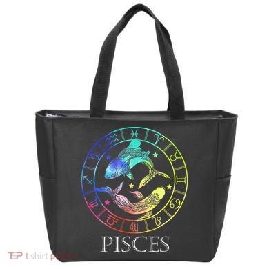 Zodiac Sign Pisces Tote Bag