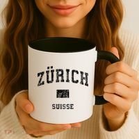 Zurich Switzerland Suisse Coffee Mug thumb 3