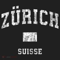 Zurich Switzerland Suisse Golf Towel thumb 3
