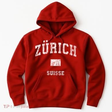 Zurich Switzerland Suisse Hoodie