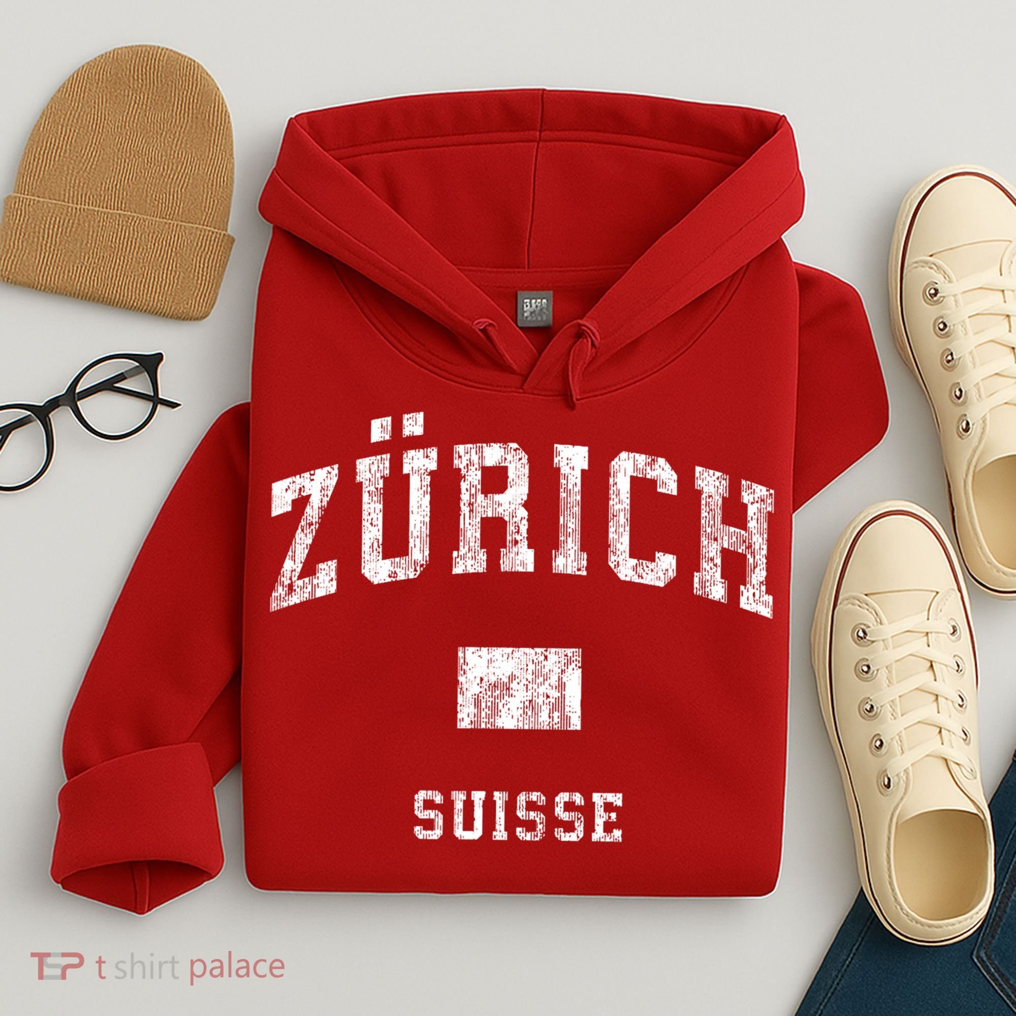 Zurich Switzerland Suisse Hoodie