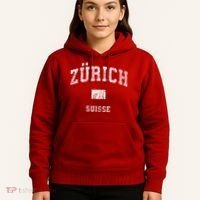 Zurich Switzerland Suisse Hoodie thumb 5