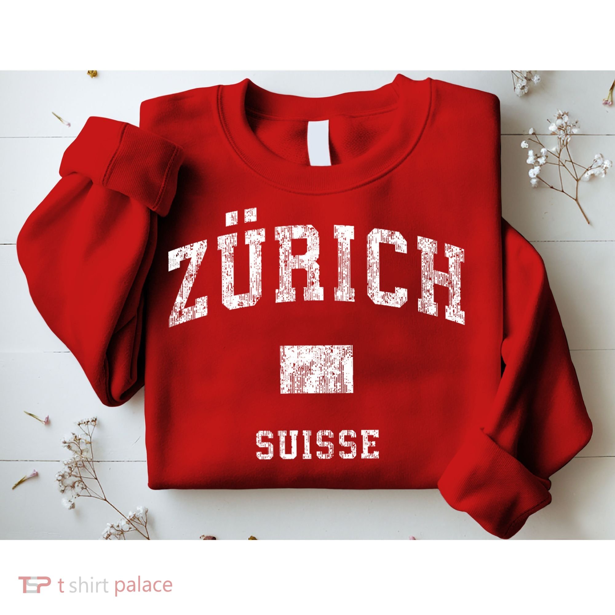 Zurich Switzerland Suisse Sweatshirt