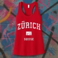 Zurich Switzerland Suisse Women's Tank Top thumb 3