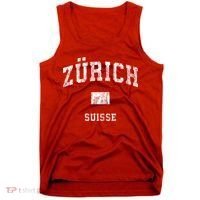 Zurich Switzerland Suisse Tank Top thumb 0