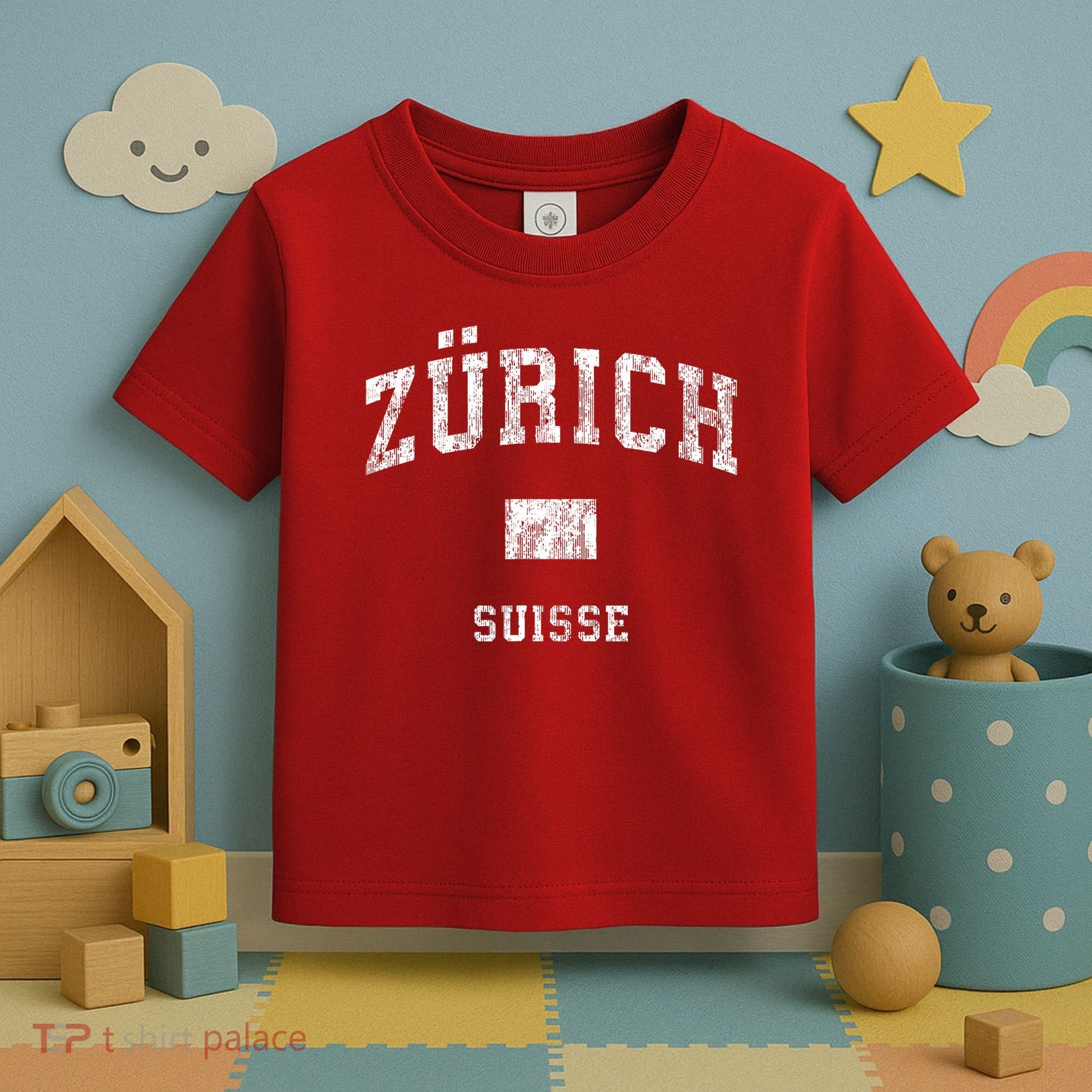 Zurich Switzerland Suisse Toddler T-Shirt