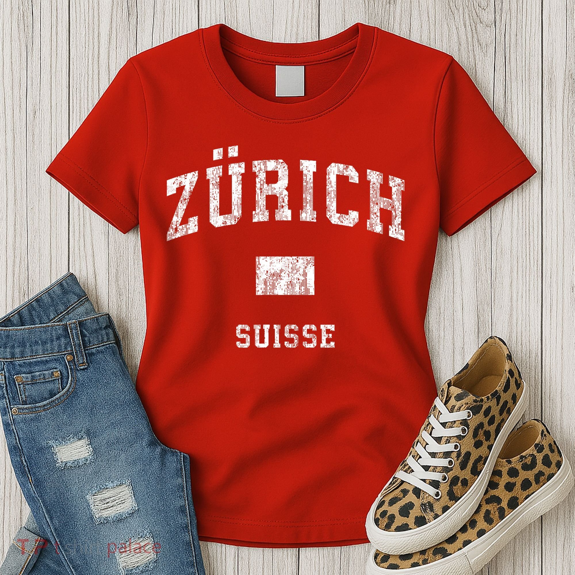Zurich Switzerland Suisse Women's T-Shirt