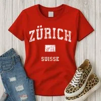 Zurich Switzerland Suisse Women's T-Shirt thumb 3