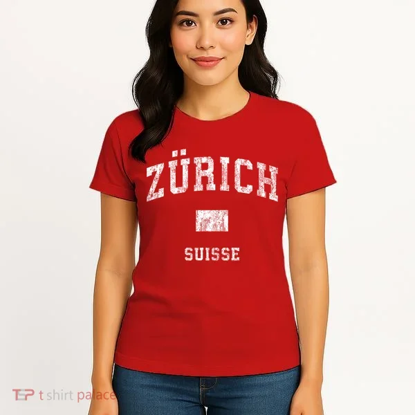 Zurich Switzerland Suisse Women's T-Shirt