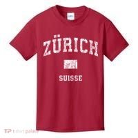Zurich Switzerland Suisse Kids T-Shirt thumb 0