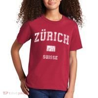 Zurich Switzerland Suisse Kids T-Shirt thumb 2