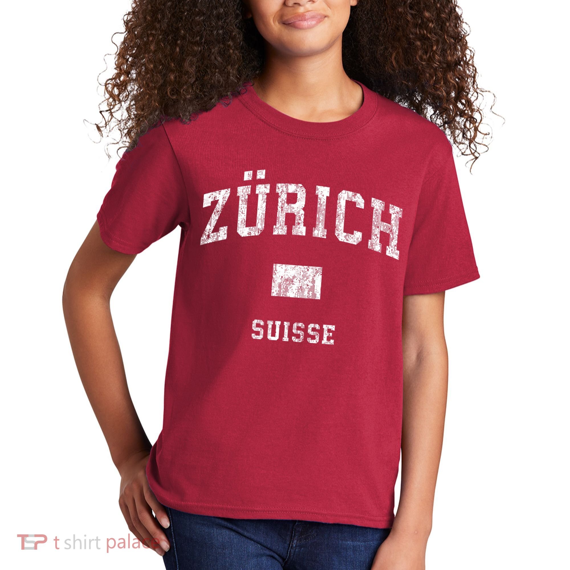 Zurich Switzerland Suisse Kids T-Shirt